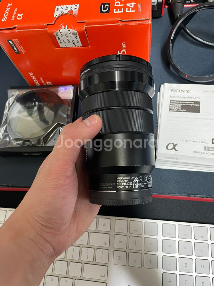 sony sel18105g 카메라렌즈 풀박스--3
