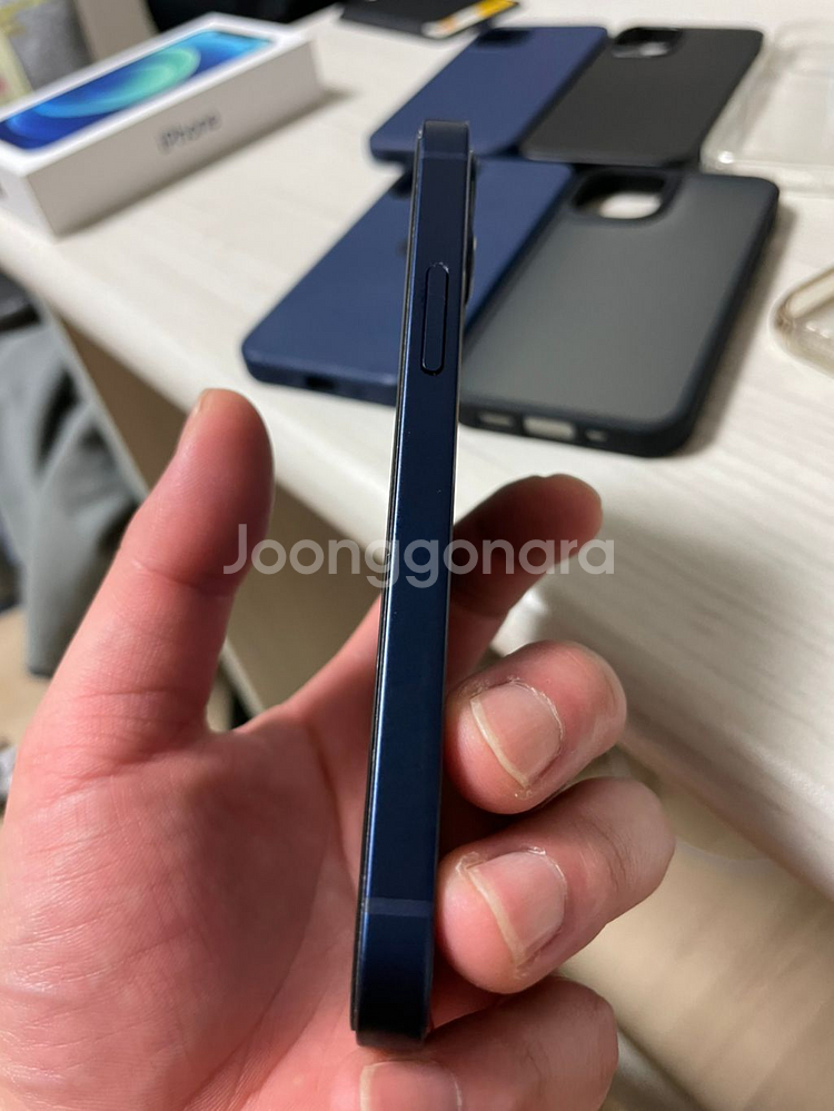 아이폰12mini 256g 블루--4