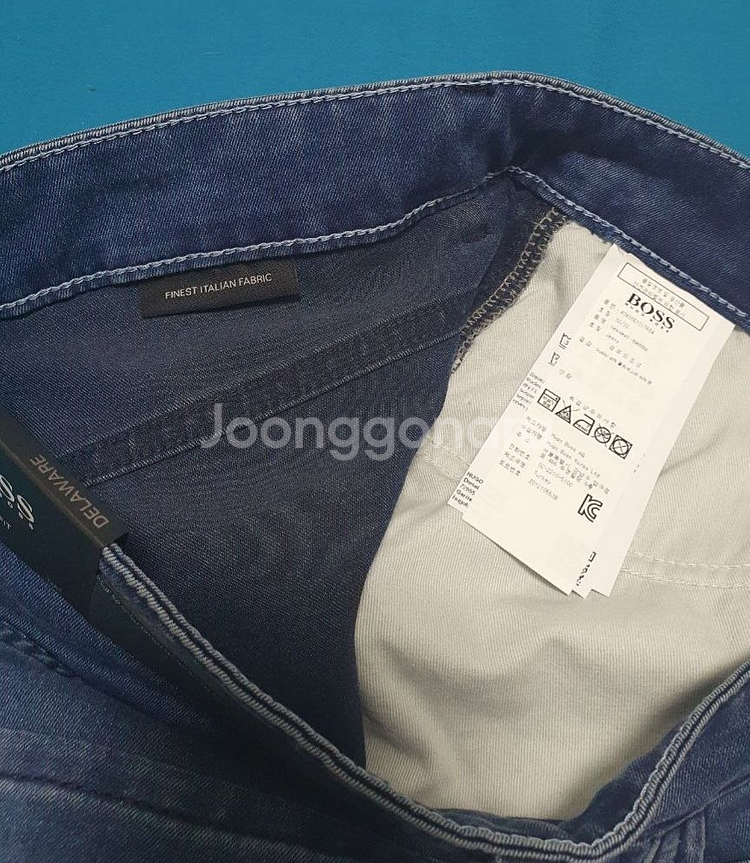 휴고보스 블랙라벨 델라웨어3 데님팬츠 슬림진 청바지--4