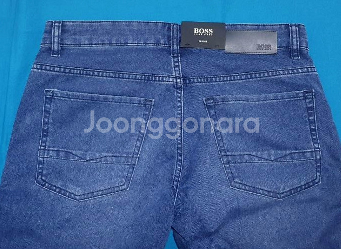 휴고보스 블랙라벨 델라웨어3 데님팬츠 슬림진 청바지--6