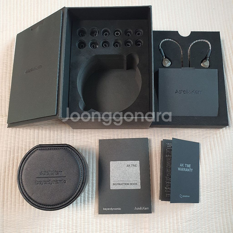 아스텔앤컨 AK T9iE 고해상도 이어폰 S급 판매--0
