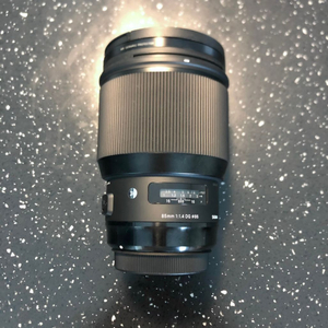 시그마 아트 85mm f1.4 DG HSM 캐논마운트