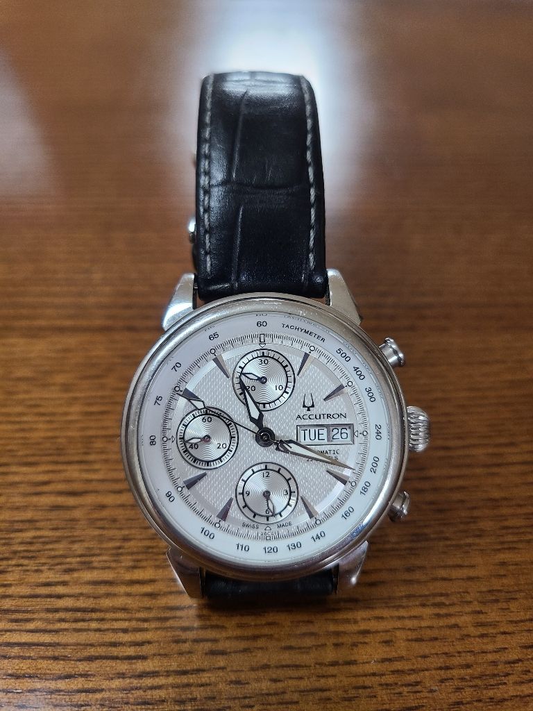 부로바 아큐트론 오토매틱 손목시계 | 중고나라 - 안심되는 중고거래