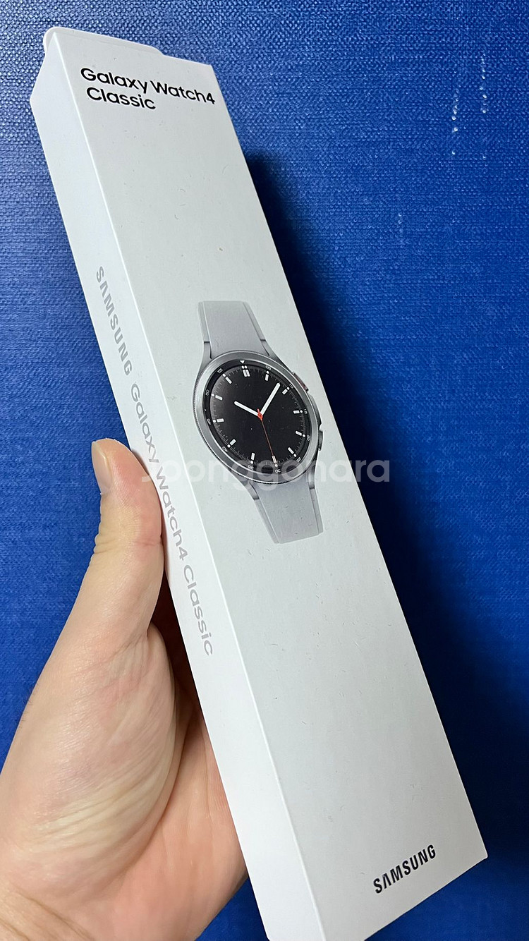 갤럭시워치4 클래식 46mm 실버 팝니다--0