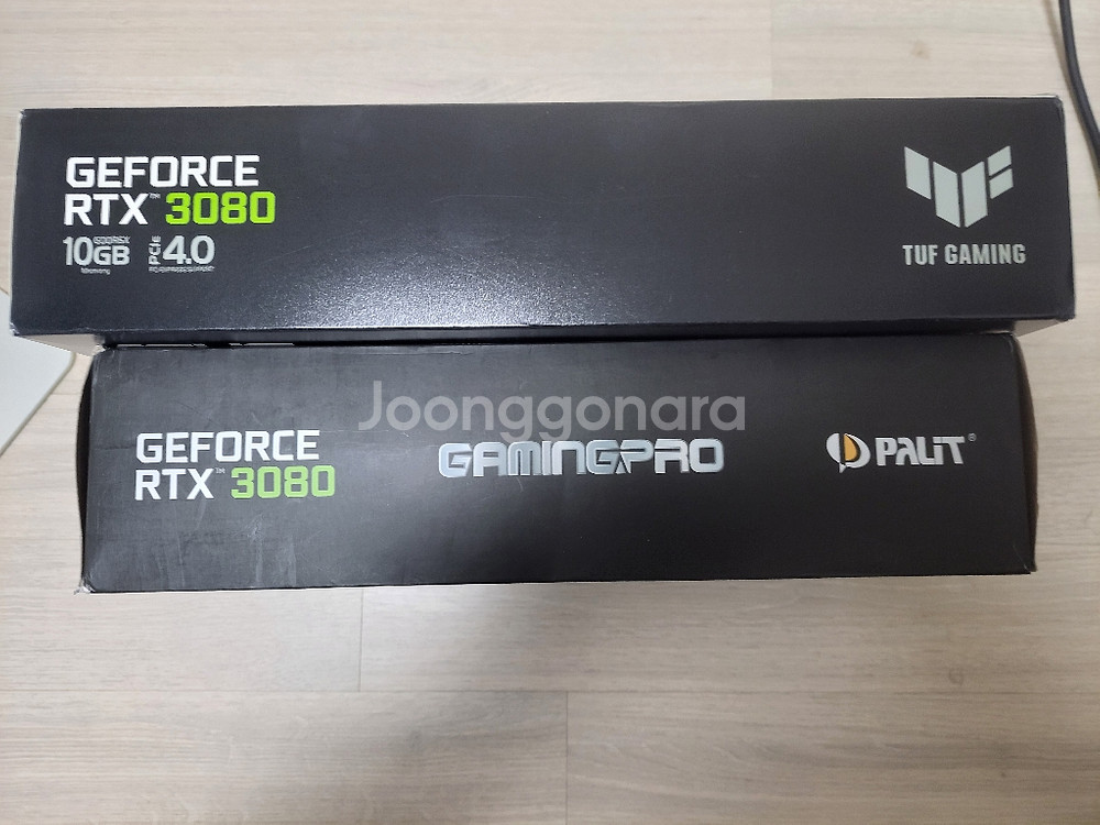 rtx 3080 nonlhr 터프 / 팰릿 판매합니다--5