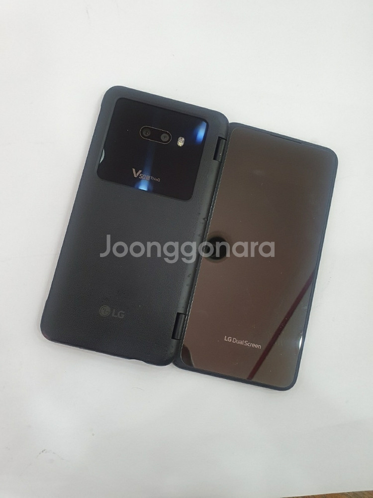 LG V50S ThinQ 256GB 블랙 듀얼스크린.--1