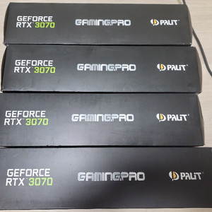 팰릿 rtx 3070 nonlhr 게이밍프로 4장 판매