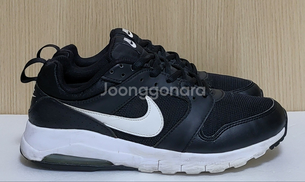 [250] 나이키 우먼스 에어맥스 모션 검흰 천연소가죽--3