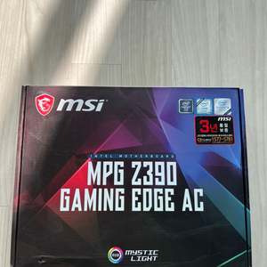 MSI Z390 게이밍 엣지 팝니다