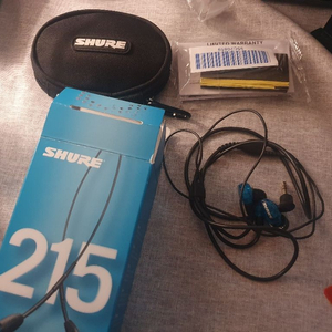 슈어 shure se 215 spe (사파이어) 파란