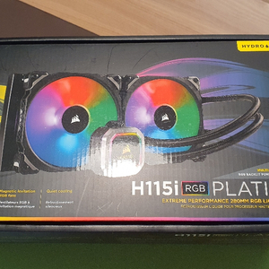 Corsair H115i RGB PLATINUM수냉쿨러