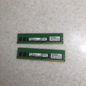 삼성 데스크탑 ddr4 8gb 2133Mhz 2개