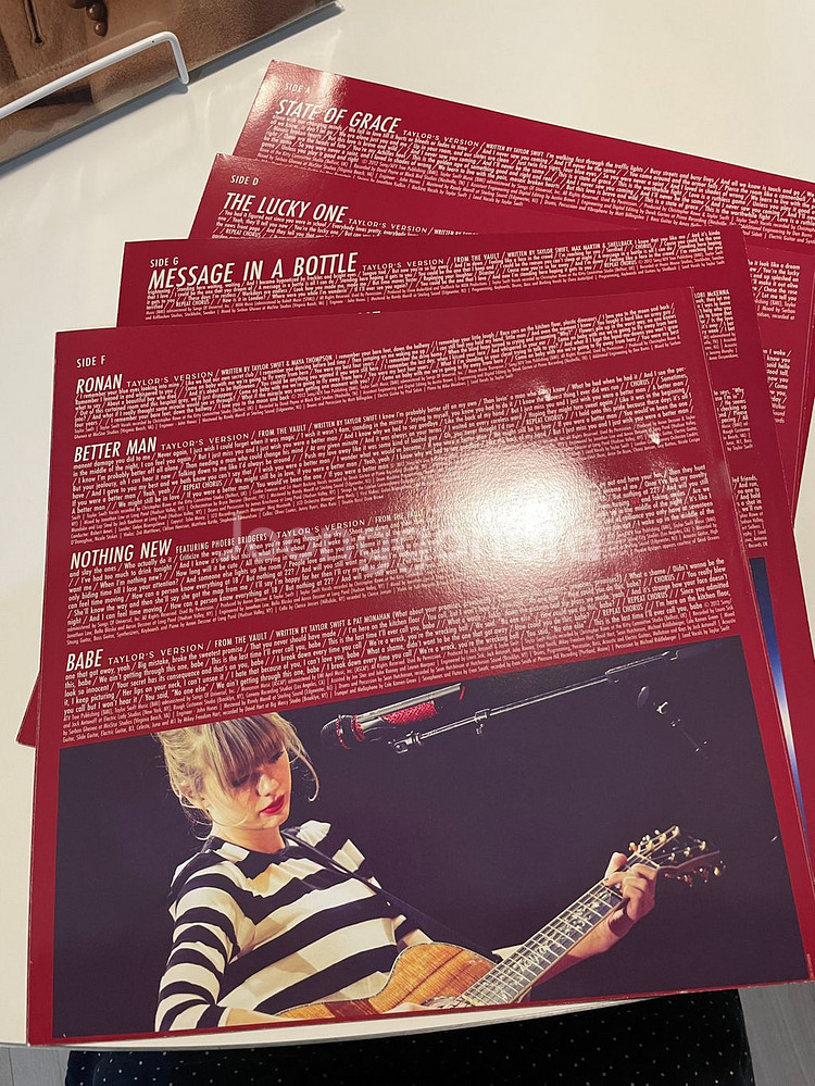 테일러스위프트 lp - red(재녹음버전)--4