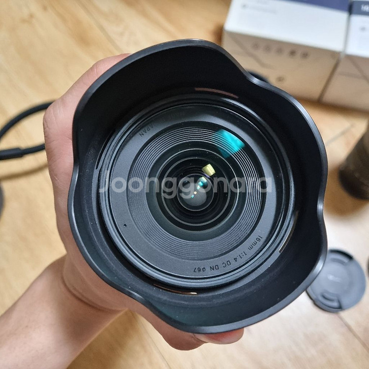 시그마16mm 1.4 광각렌즈 소니 e마운트16.4--1