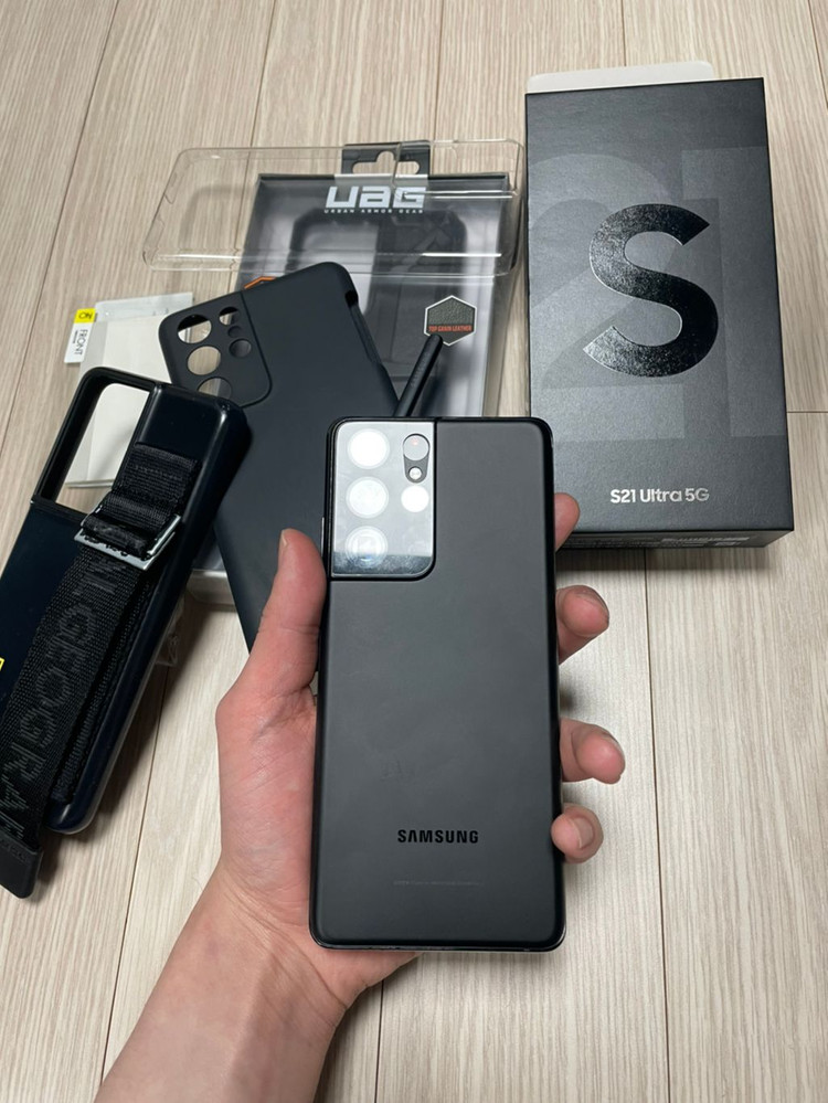 갤럭시s21울트라 256 블랙--5