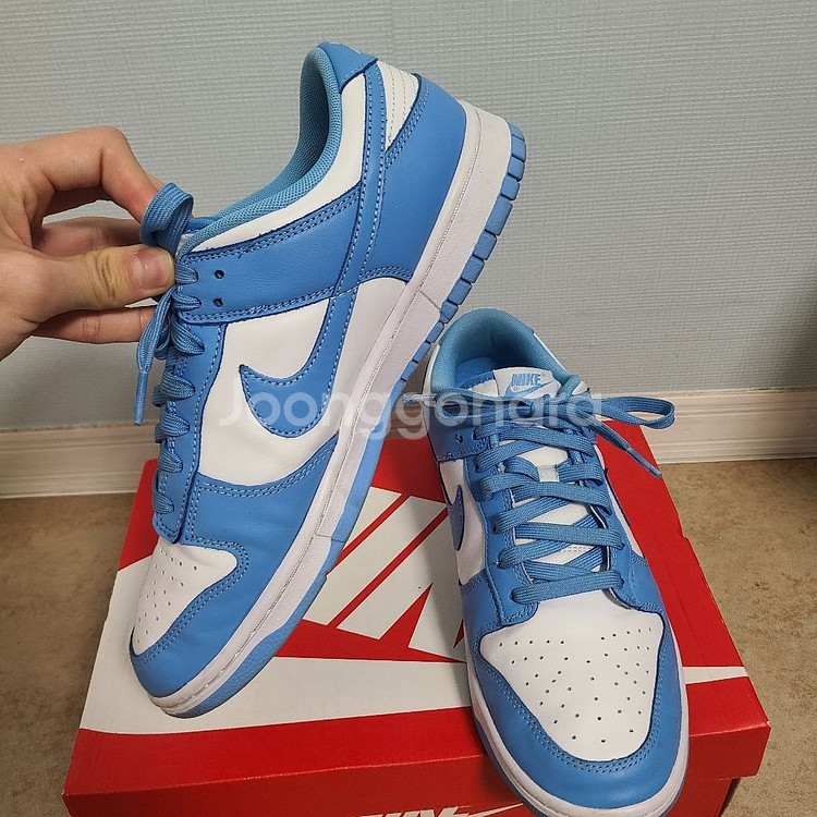 나이키 덩크로우 유니버시티블루--4
