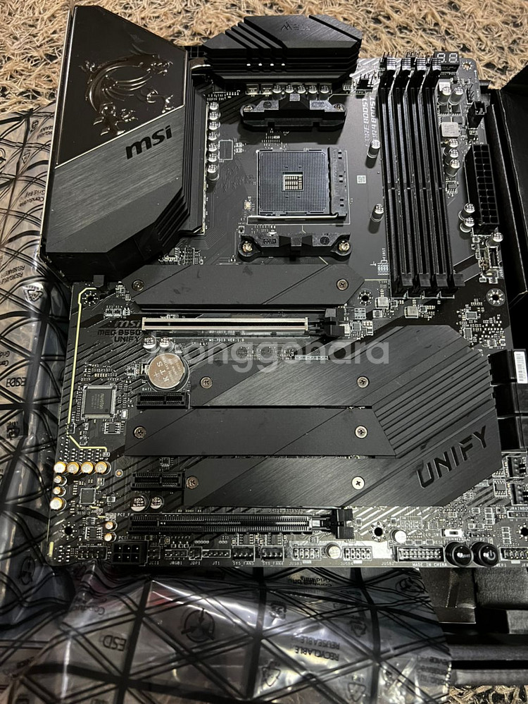 MSI MEG B550 UNITY 메인보드--1