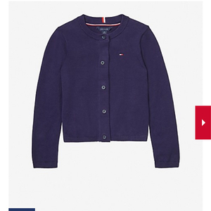 타미힐피거 가디건 새제품 6-7사이즈 판매합니다.