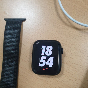 애플워치7 나이키 45mm 미드나이트