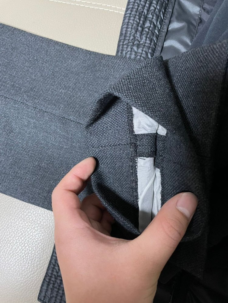 톰브라운 울팬츠 0사이즈--5