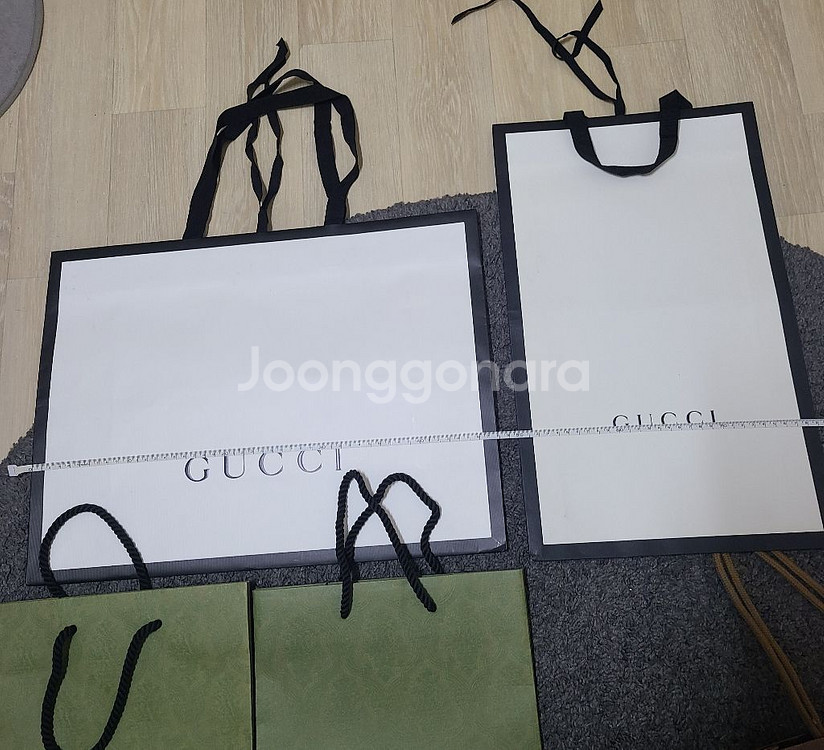 명품 쇼핑백 박스 루이비통 샤넬 구찌 프라다--3