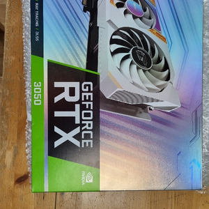 (미개봉)rtx3050 3팬 화이트