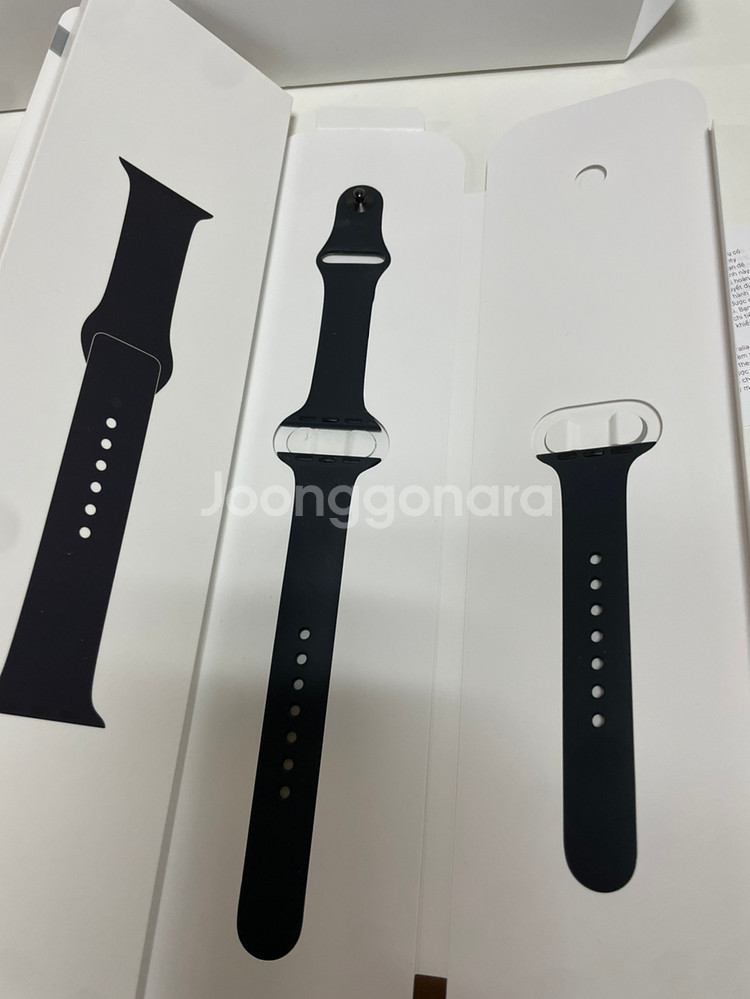 애플워치5 gps 40mm 알루미늄 스그 스포츠밴드--3