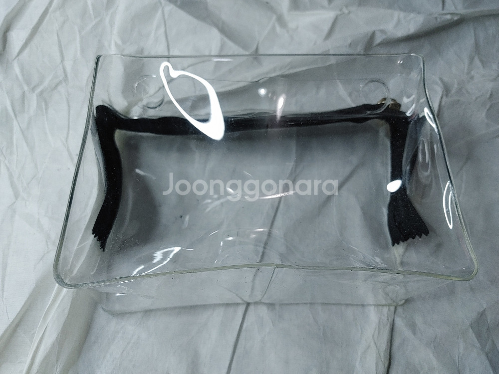 투명 사각파우치 미니 파우치 정리 수납--0