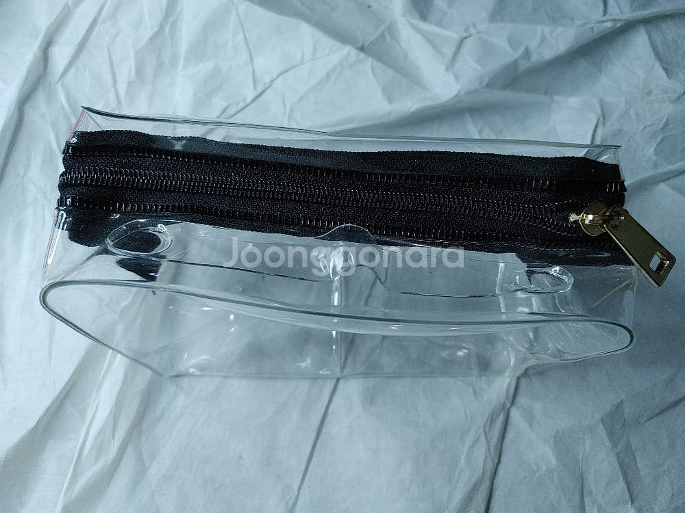 투명 사각파우치 미니 파우치 정리 수납--3