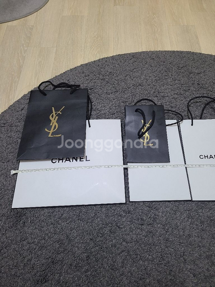 명품 생로랑 샤넬 루이비통 쇼핑백--1