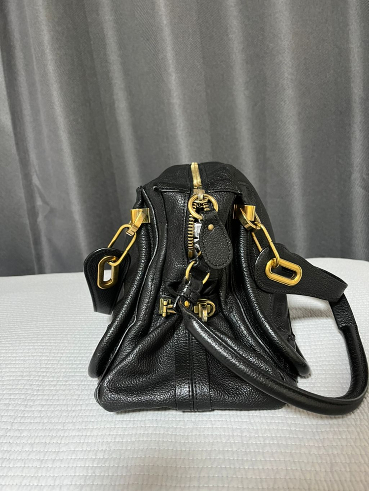 (급처분)(정품)끌로에 파라티 미듐(블랙)+더스트백--3