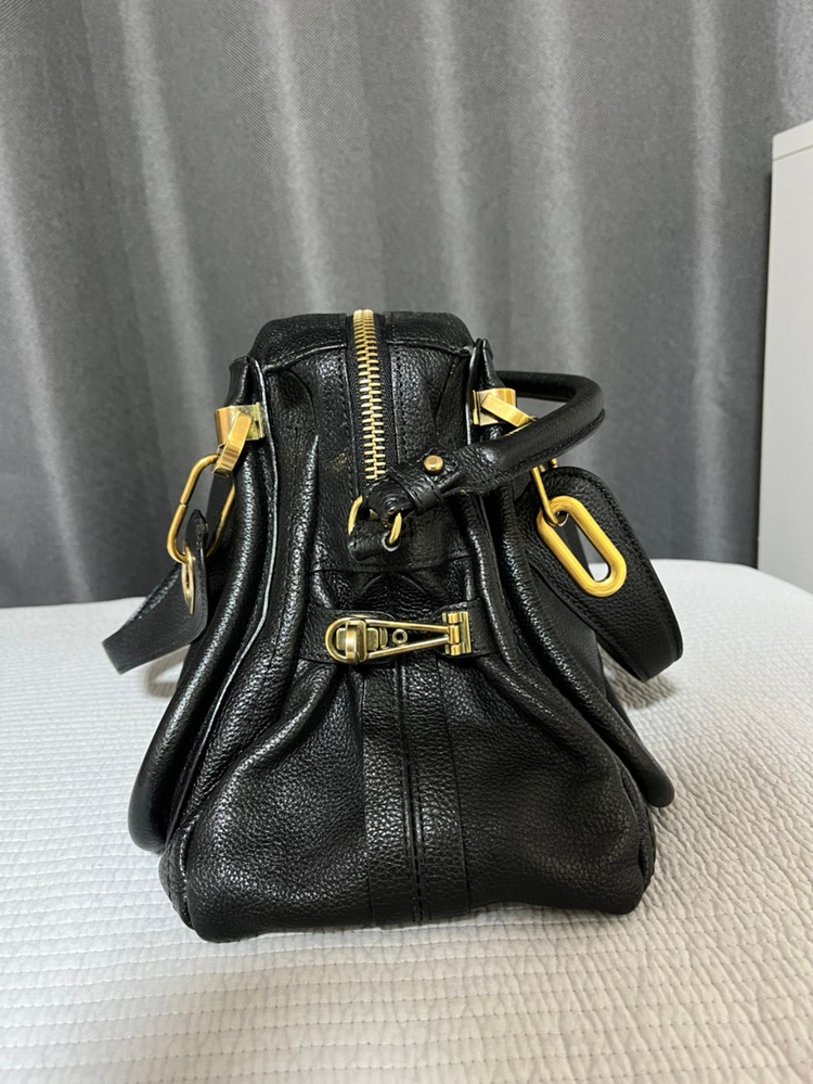 (급처분)(정품)끌로에 파라티 미듐(블랙)+더스트백--4