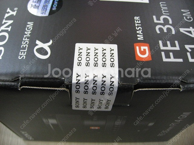 소니50GM SEL50F12GM,소니35GM SEL35F14GM미개봉새제품--2