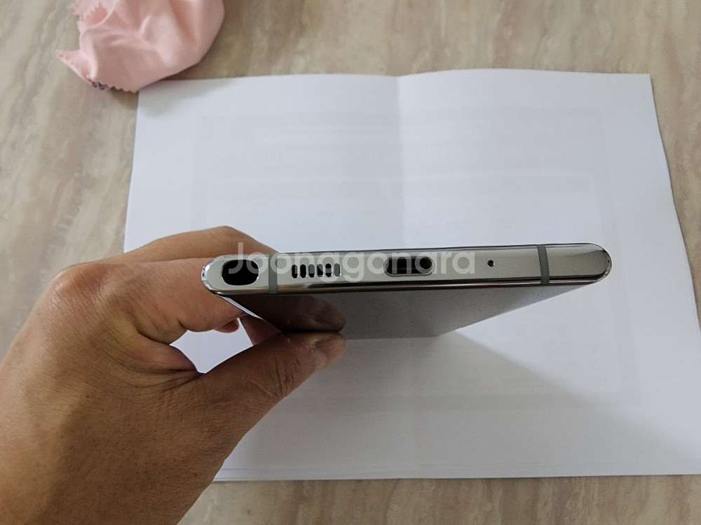 노트10+256기가 아우라글로우색 특S급최상급30만원--4