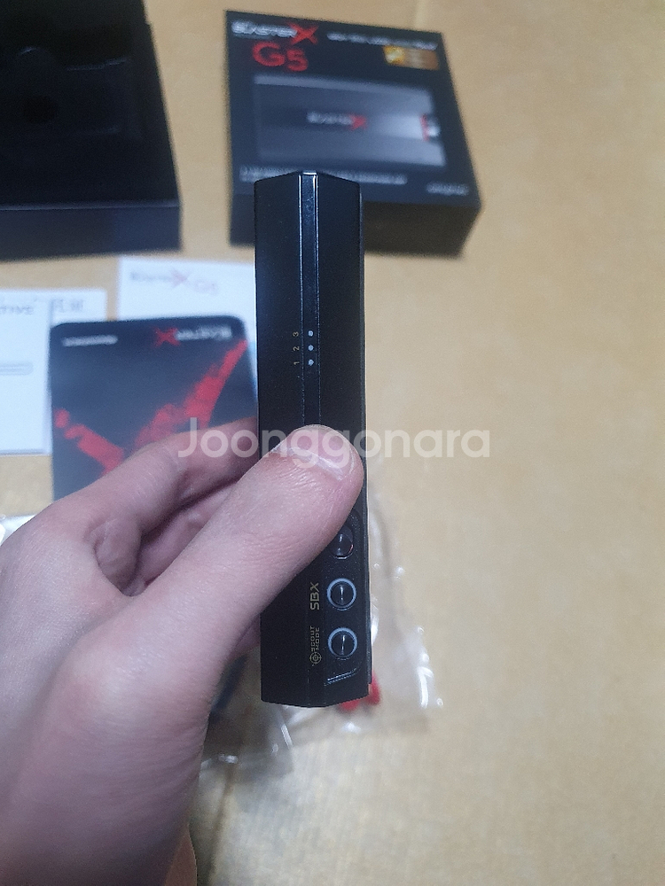 사운드블라스터 g5 사블g5--5