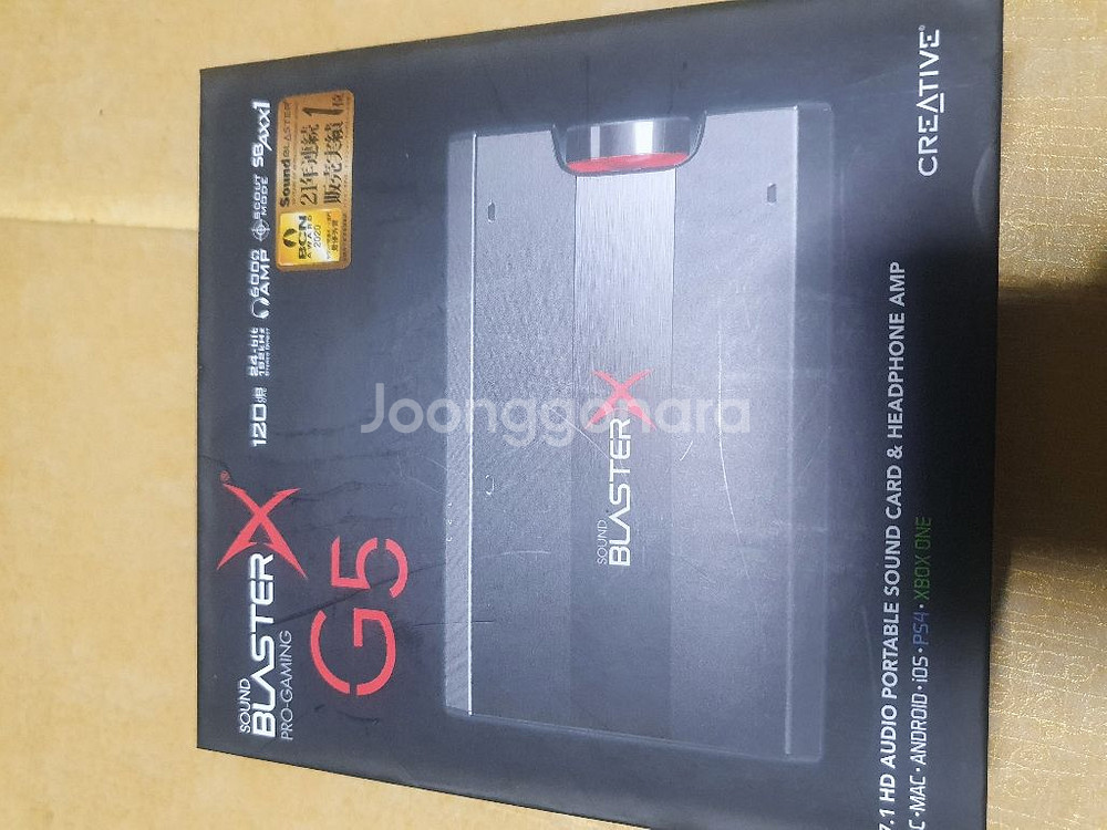 사운드블라스터 g5 사블g5--0