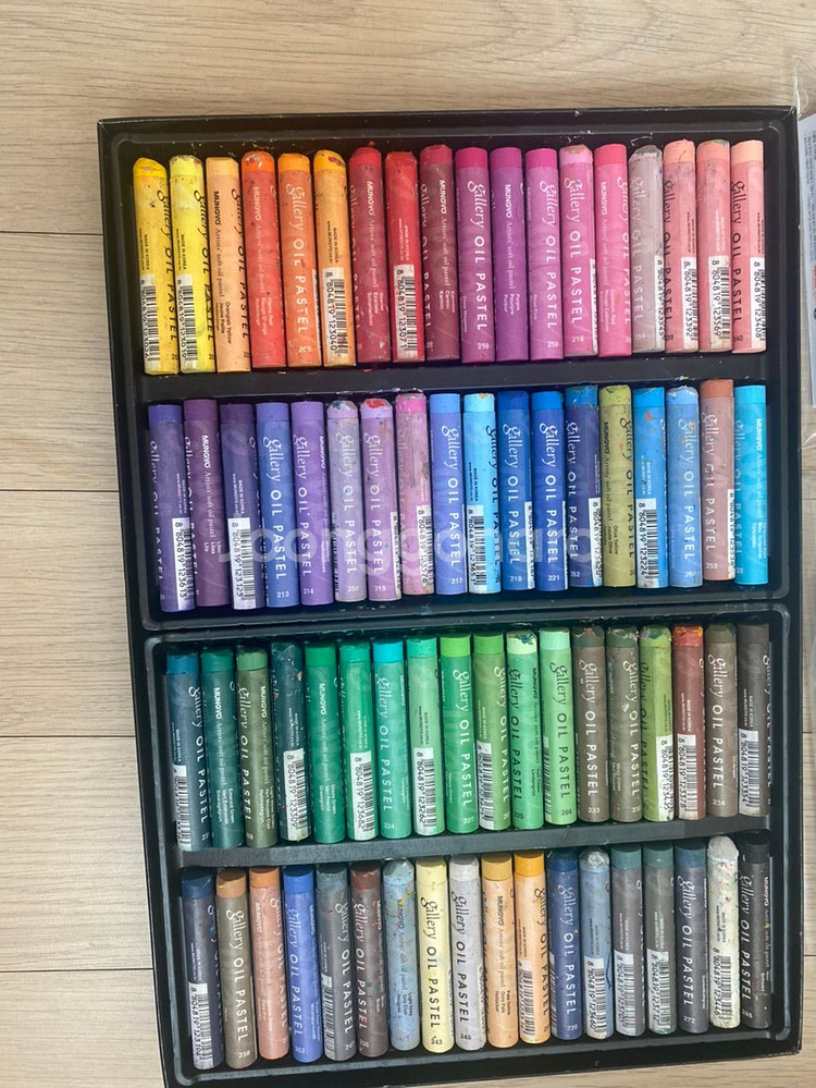 문교소프트오일파스텔72--1