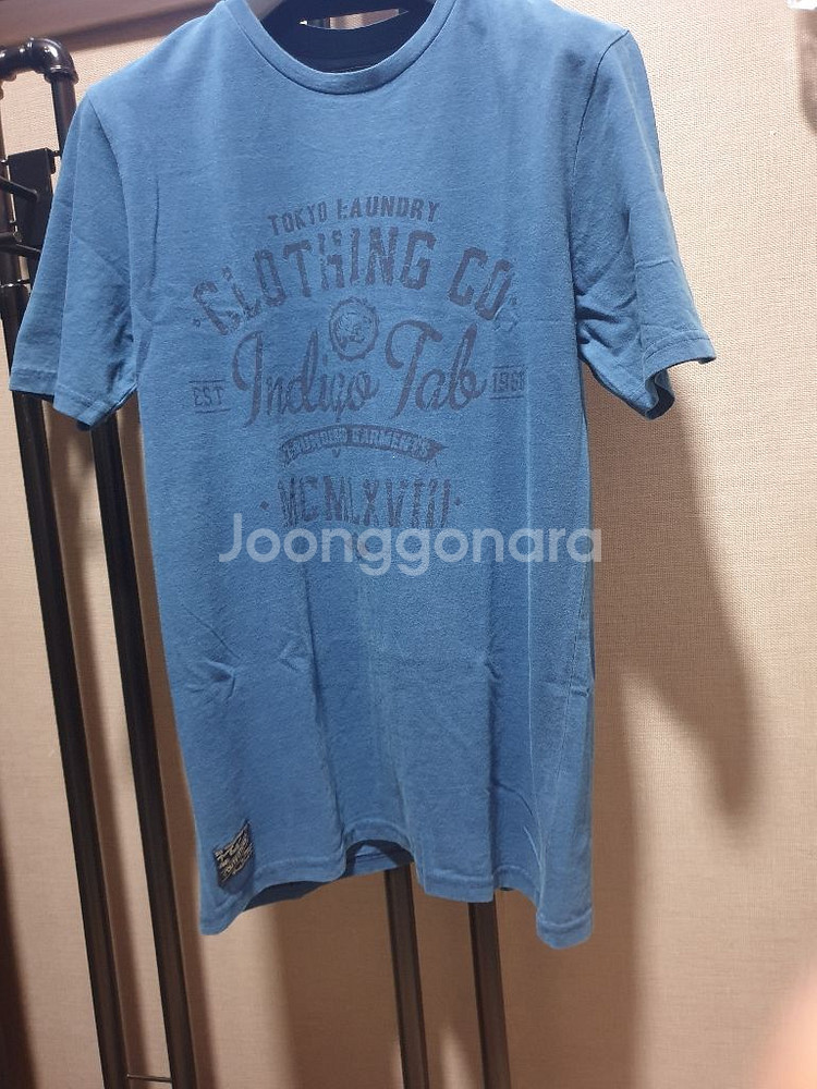 빈티지 워싱 티셔츠 S--1