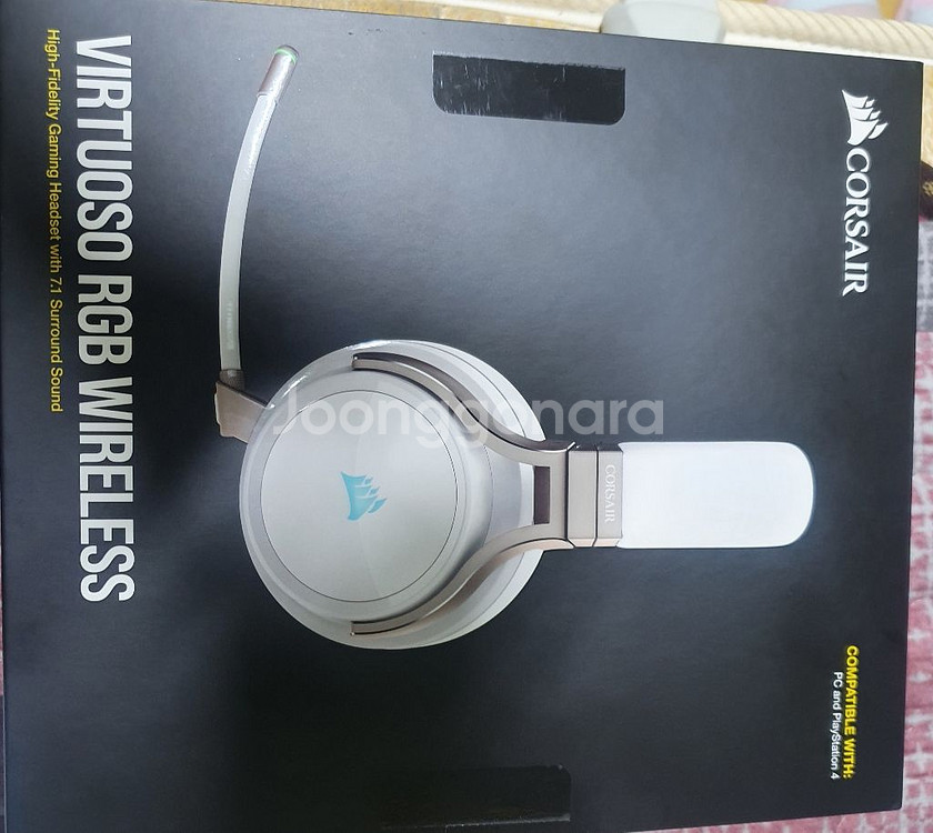 커세어 게이밍 헤드셋 버츄오소 판매합니다--0