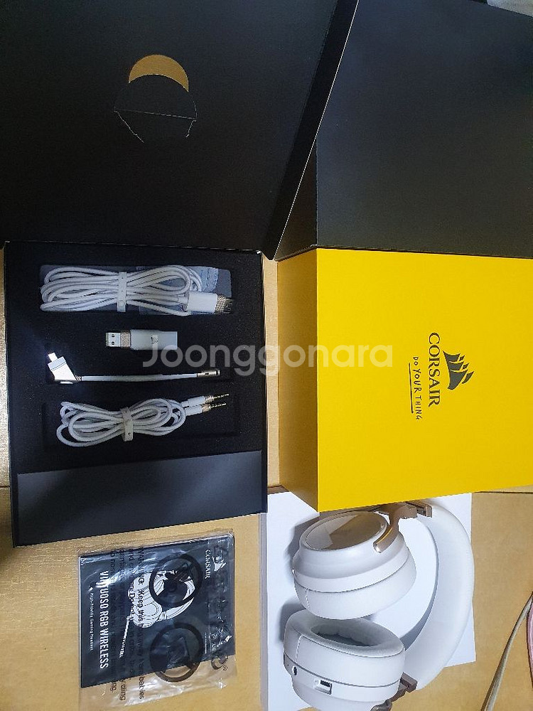 커세어 게이밍 헤드셋 버츄오소 판매합니다--7