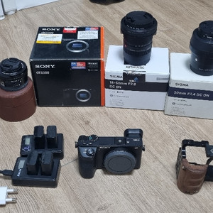 소니a6500, 시그마30mm 1.4, 시그마18-50