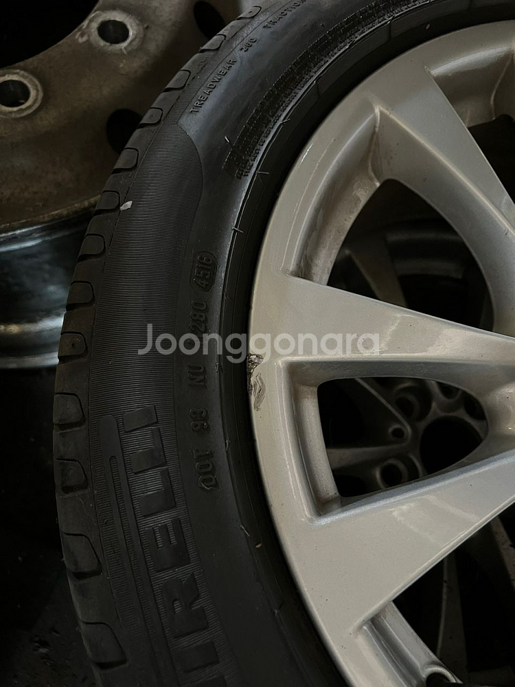 bmw 320d 순정17인치 휠팝니다--4