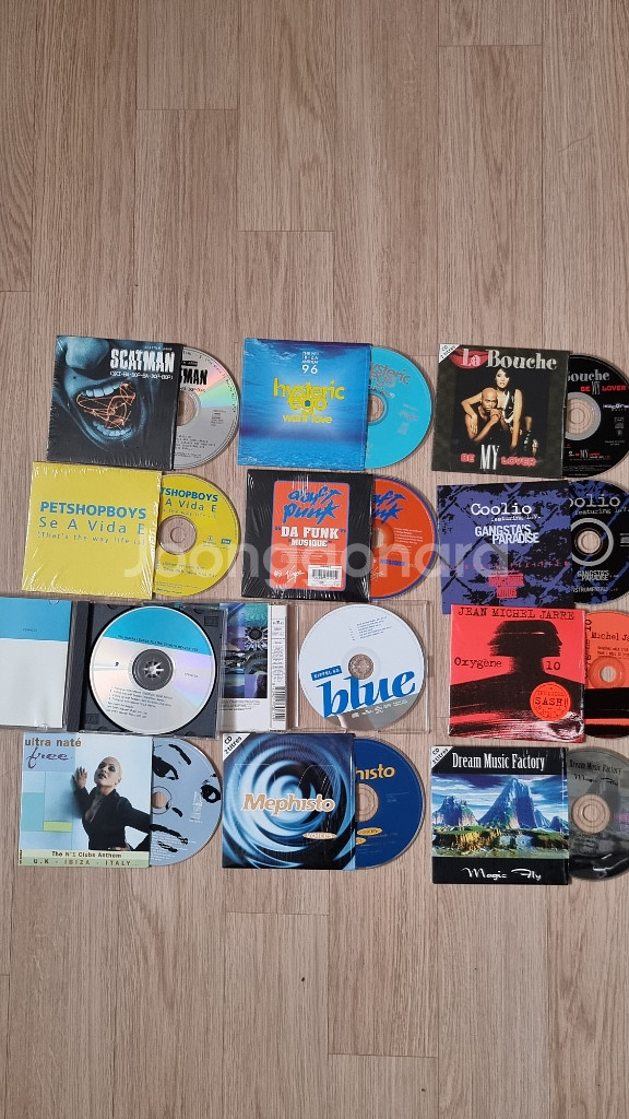 90년대 Club,댄스,테크노 싱글CD 12장 판매--2