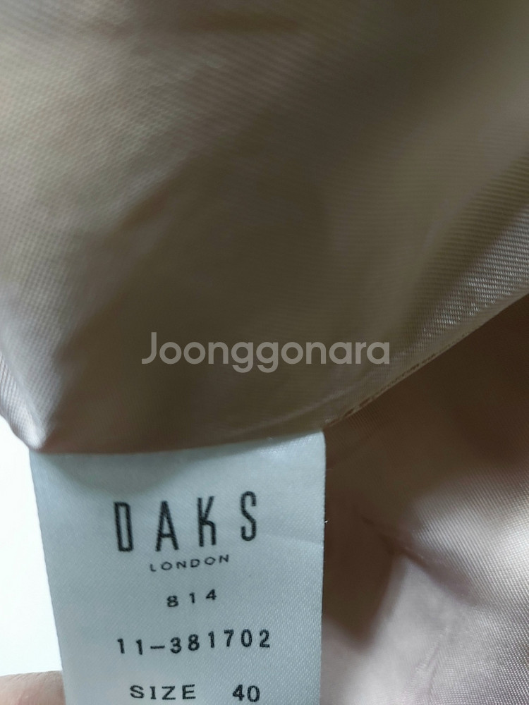 55)닥스(DAKS) 싱글트렌치 코트--4