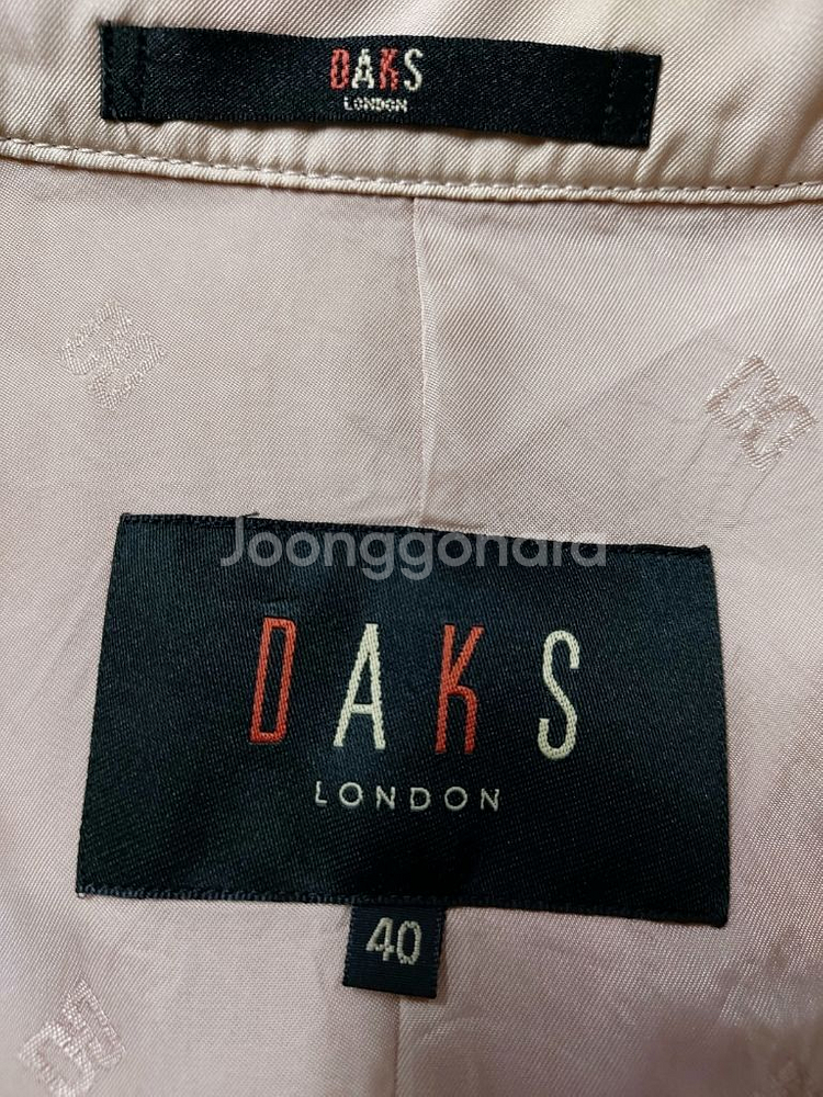 55)닥스(DAKS) 싱글트렌치 코트--3