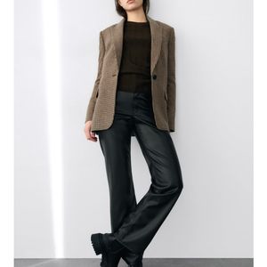 자라 엘로우 패치 블레이저 자켓