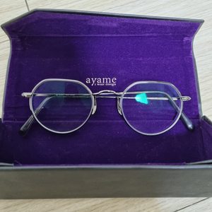 아야메 cp 크롬색상 티타늄 안경