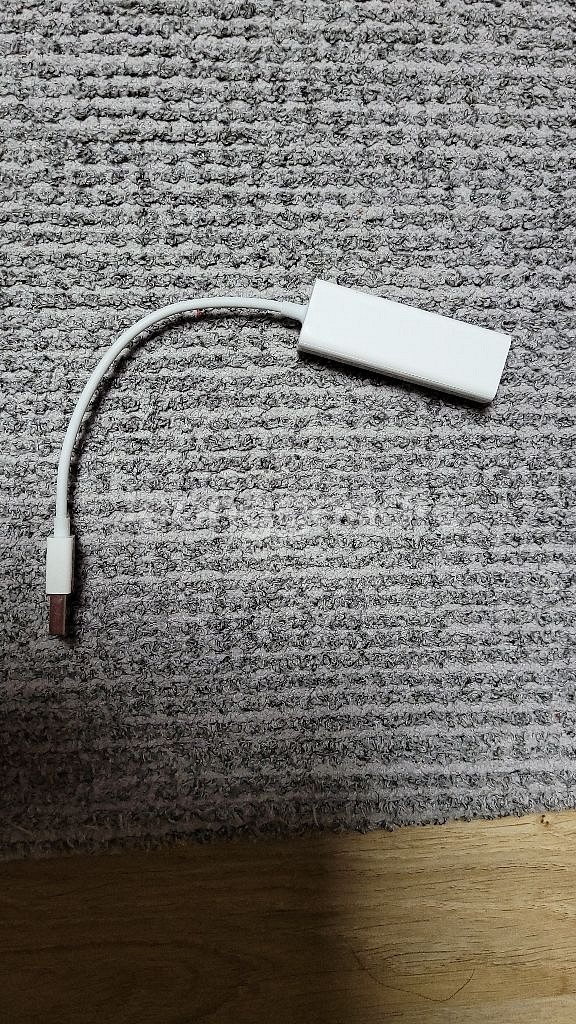 애플usb 이더넷 어뎁터--1