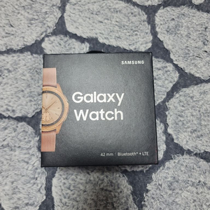 갤럭시워치 42mm 블루투스 + lte 로즈골드