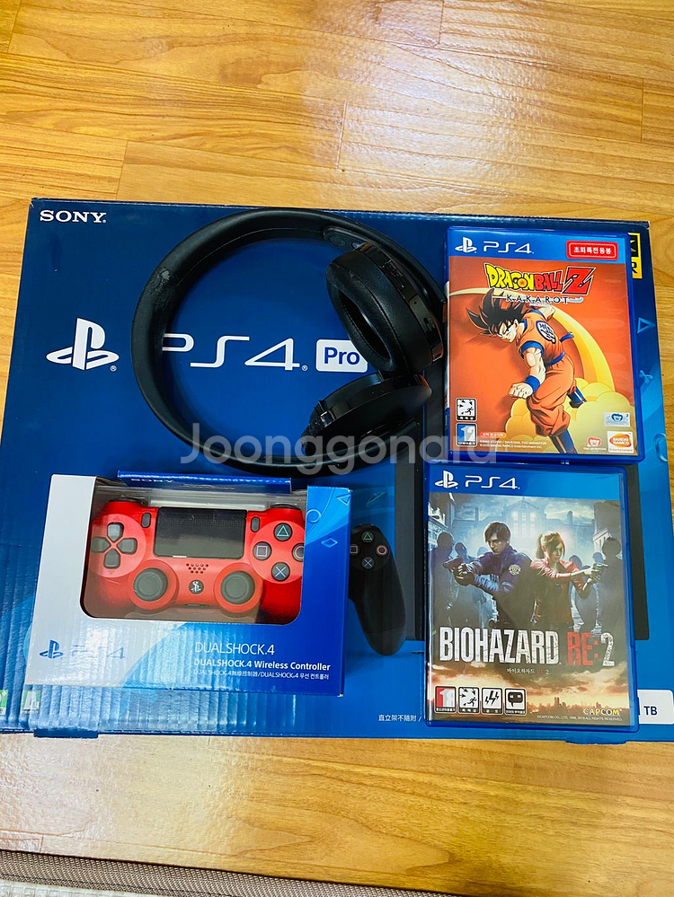 PS4 pro 7117B 1TB ssd, 풀세트--0